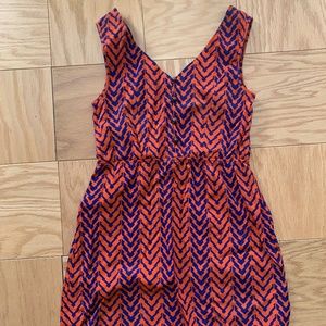 Summer dress with open back